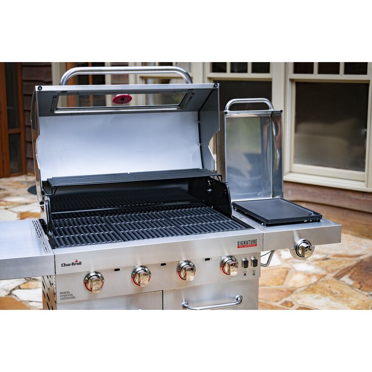 CharBroil Char Broil 4 Burner Propane Gas Grill with Cabinet